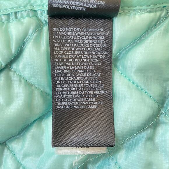 The North Face Women’s Thermaball Lightweight Packable Puffer Jacket Sz S Teal - Picture 12 of 14